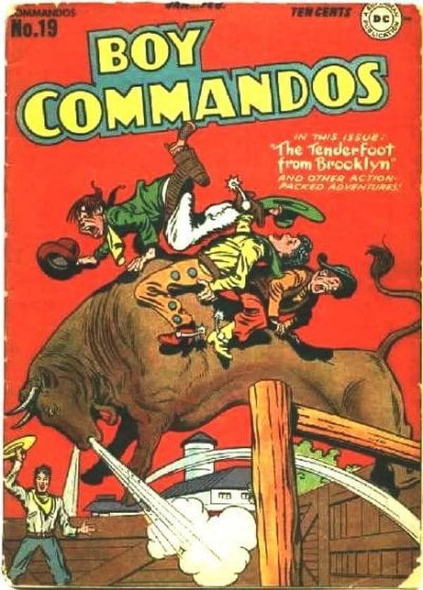 Boy Commandos #19 cover