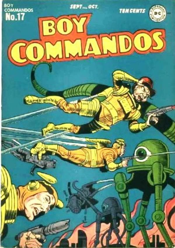 Boy Commandos #17 cover