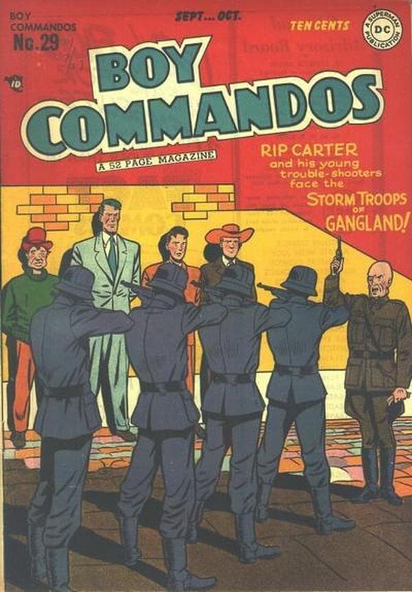 Boy Commandos #29 cover