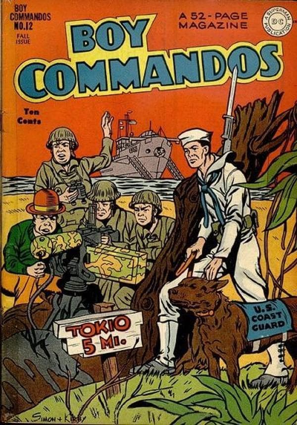 Boy Commandos #12 cover
