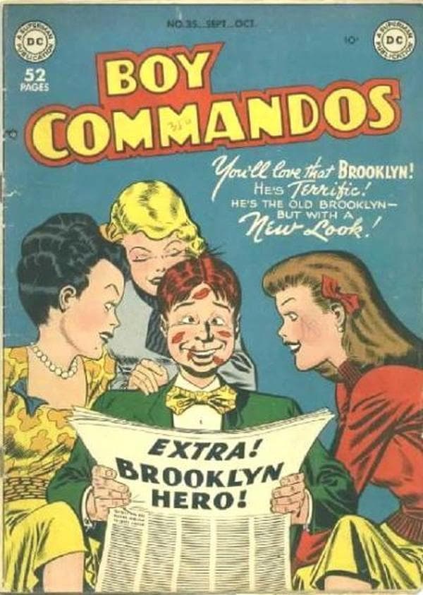 Boy Commandos #35 cover