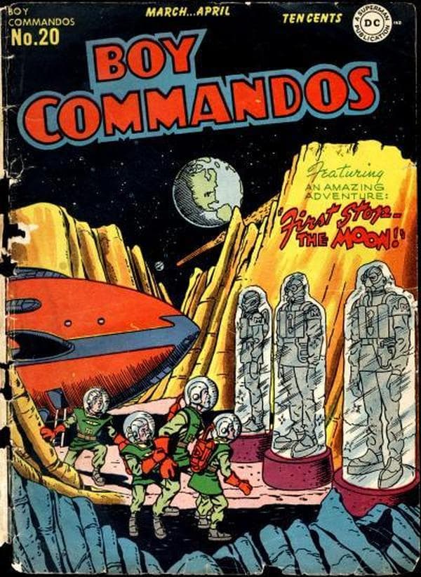 Boy Commandos #20 cover