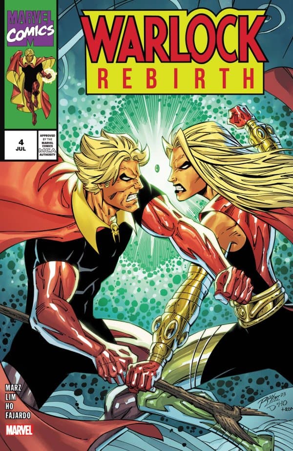 Warlock: Rebirth #4 cover