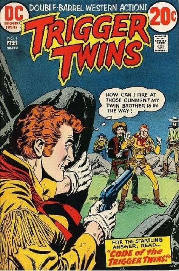 Trigger Twins cover — © DC Comics