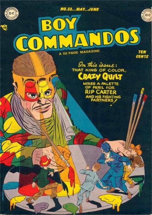 Boy Commandos #33 cover