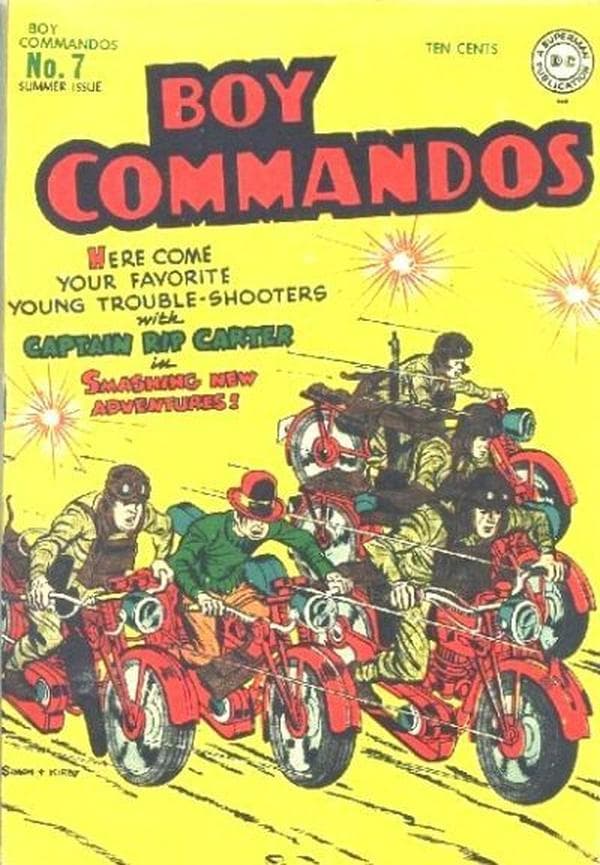Boy Commandos #7 cover