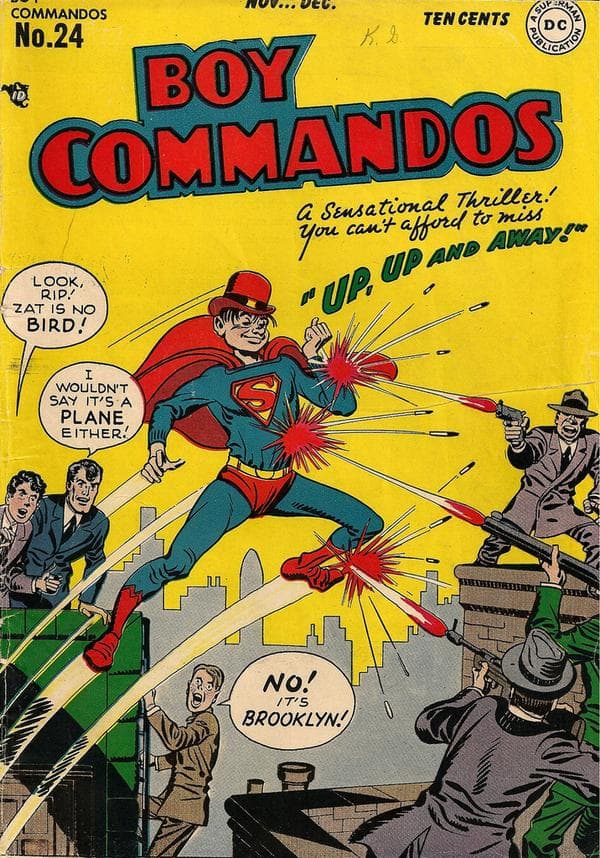 Boy Commandos #24 cover