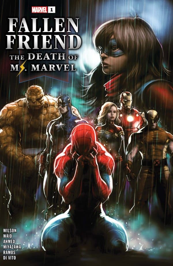 Fallen Friend: The Death of Ms. Marvel #1 cover