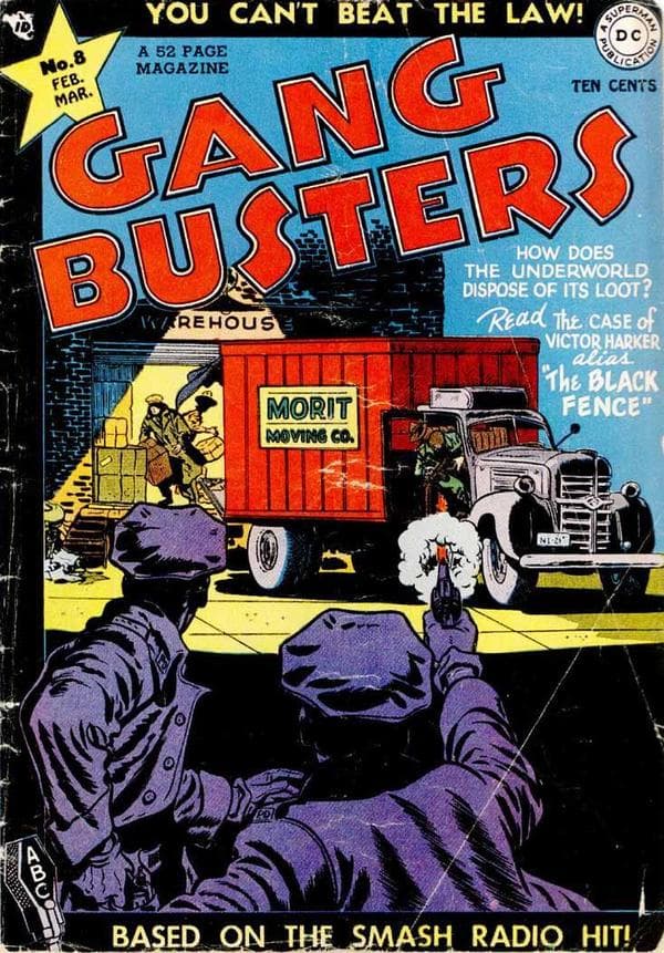 Gang Busters #8 cover