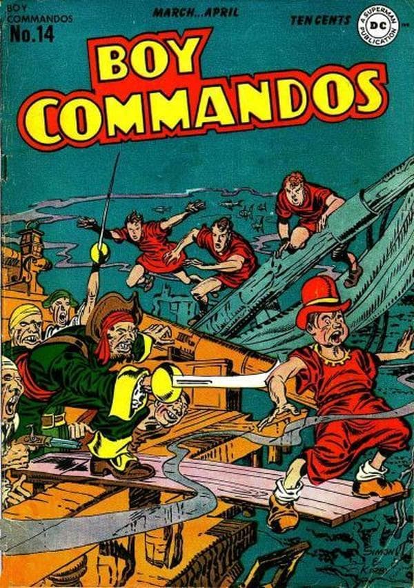 Boy Commandos #14 cover