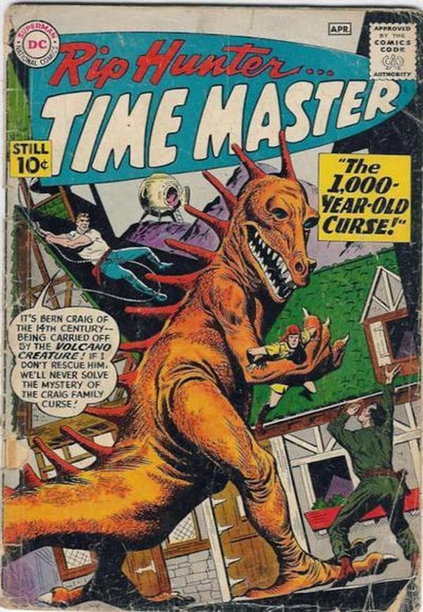 Rip Hunter... Time Master cover — © DC Comics