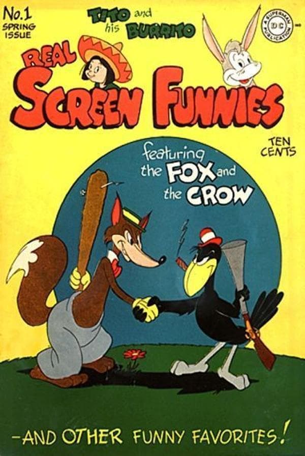 Real Screen Funnies #1 cover