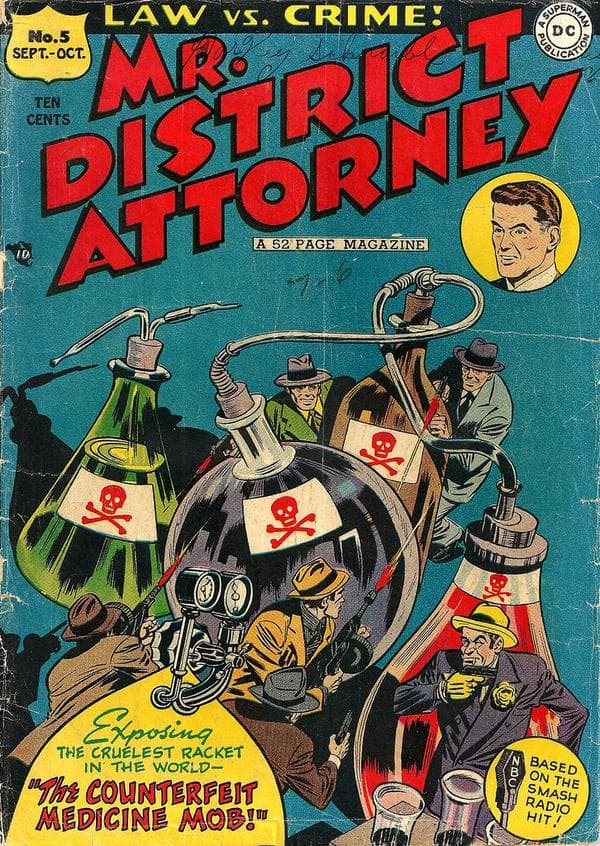 Mr. District Attorney #5 cover