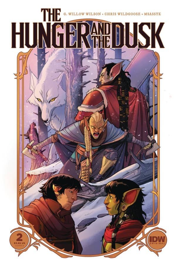 The Hunger and the Dusk #2 cover