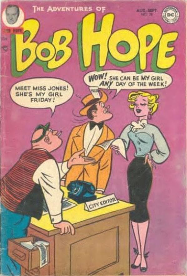 The Adventures of Bob Hope #28 cover