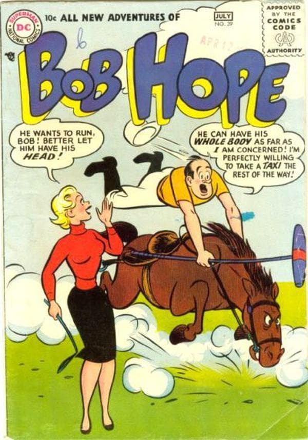 The Adventures of Bob Hope #39 cover