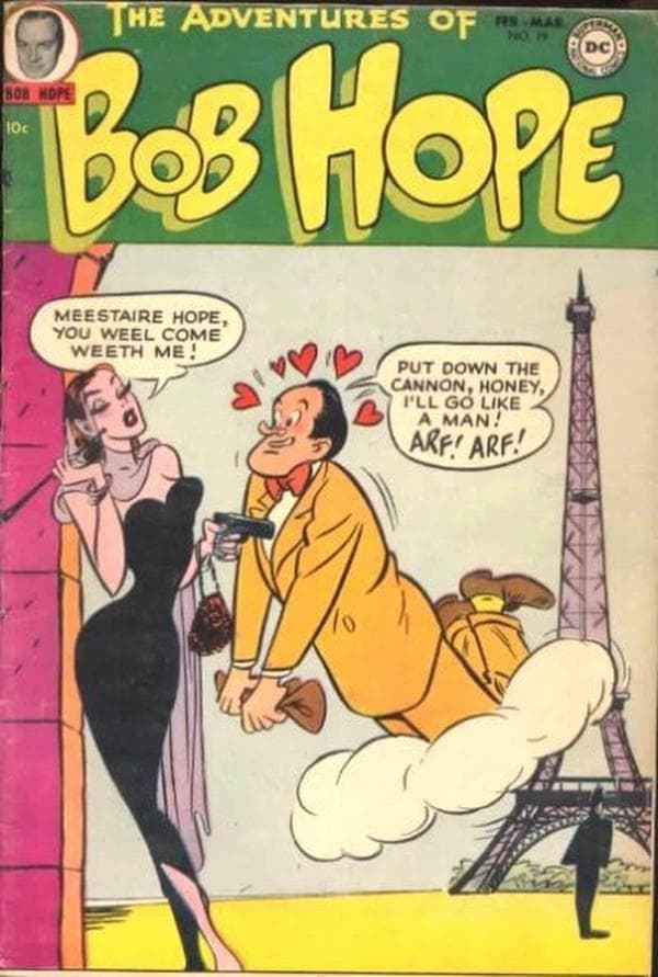 The Adventures of Bob Hope #19 cover
