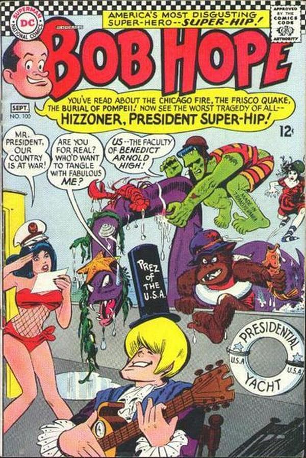 The Adventures of Bob Hope #100 cover