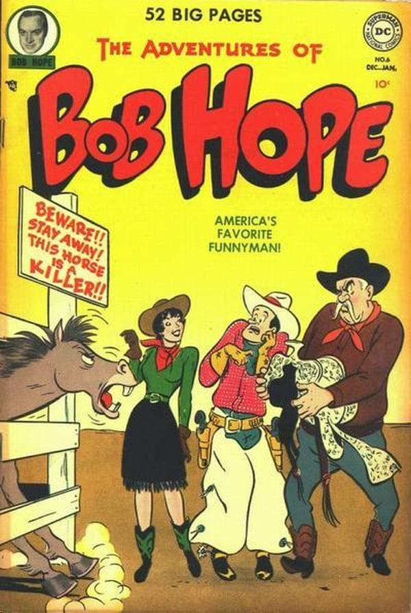 The Adventures of Bob Hope #6 cover