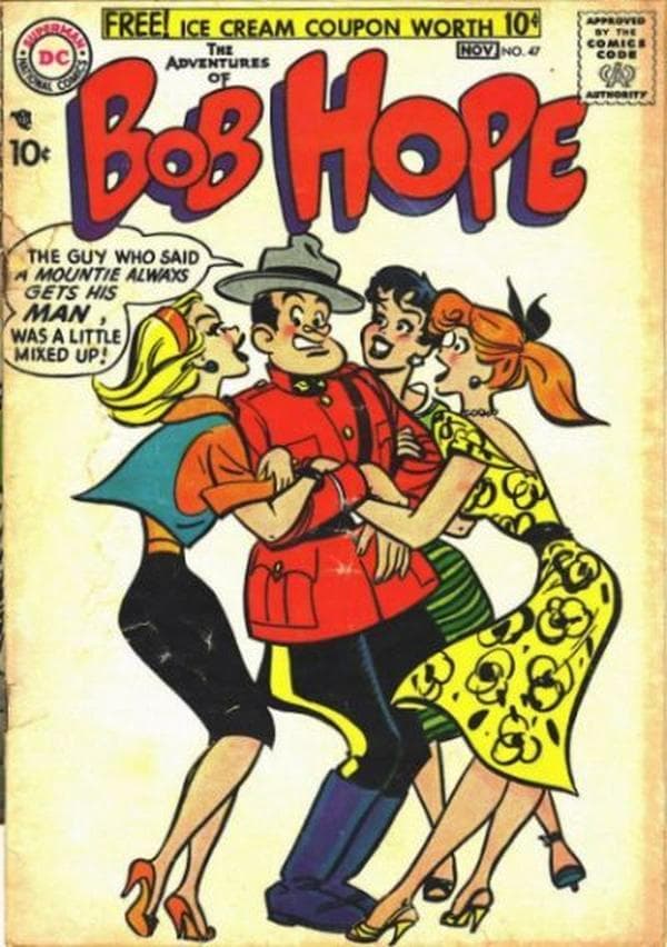 The Adventures of Bob Hope #47 cover