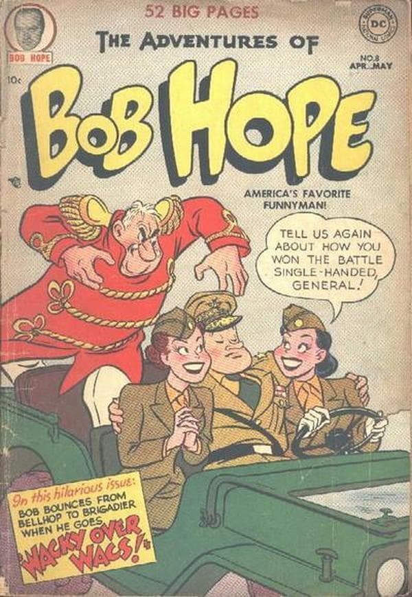 The Adventures of Bob Hope #8 cover
