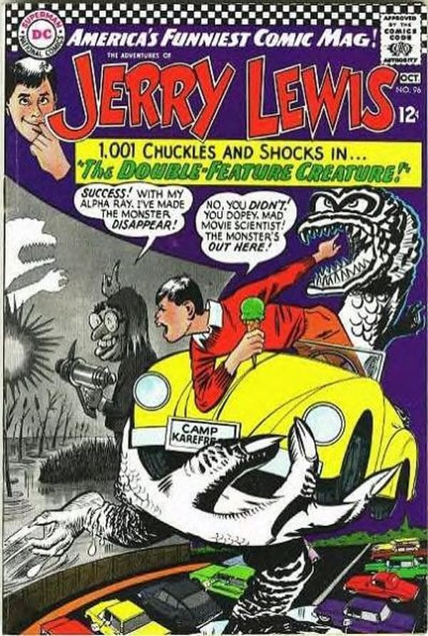 The Adventures of Jerry Lewis #96 cover