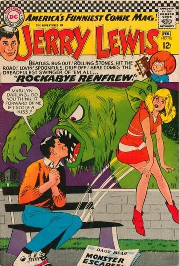 The Adventures of Jerry Lewis #98 cover