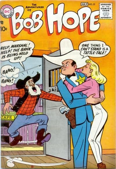 The Adventures of Bob Hope #51 cover
