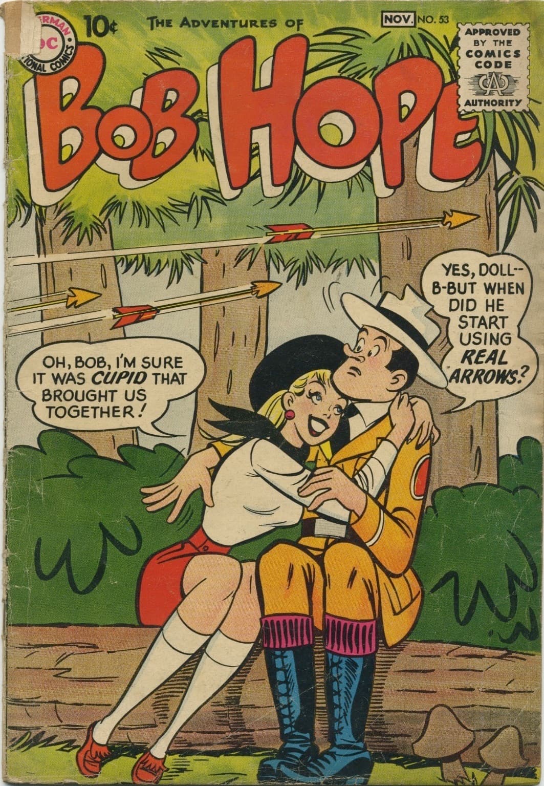 The Adventures of Bob Hope #53 cover