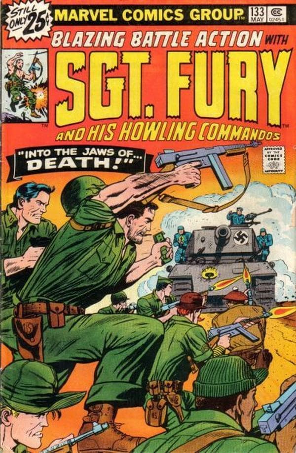 Sgt. Fury and His Howling Commandos #133 cover