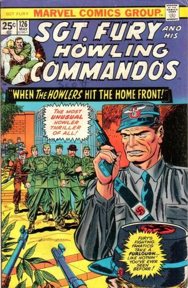 Sgt. Fury and His Howling Commandos #126 cover