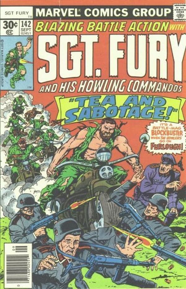 Sgt. Fury and His Howling Commandos #142 cover