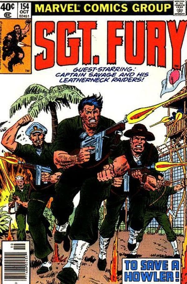 Sgt. Fury and His Howling Commandos #154 cover
