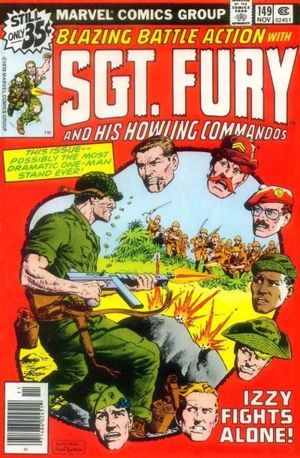 Sgt. Fury and His Howling Commandos #149 cover