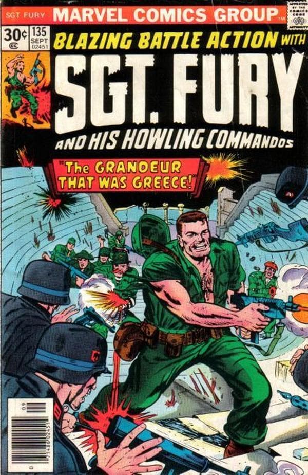 Sgt. Fury and His Howling Commandos #135 cover