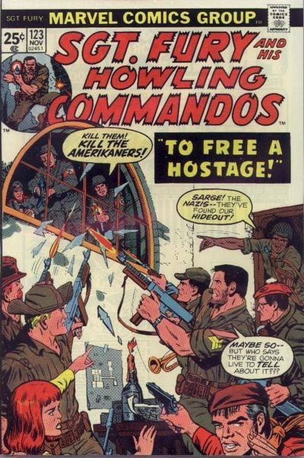 Sgt. Fury and His Howling Commandos #123 cover