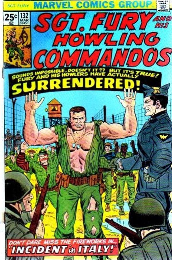 Sgt. Fury and His Howling Commandos #132 cover