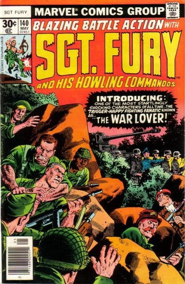 Sgt. Fury and His Howling Commandos #140 cover
