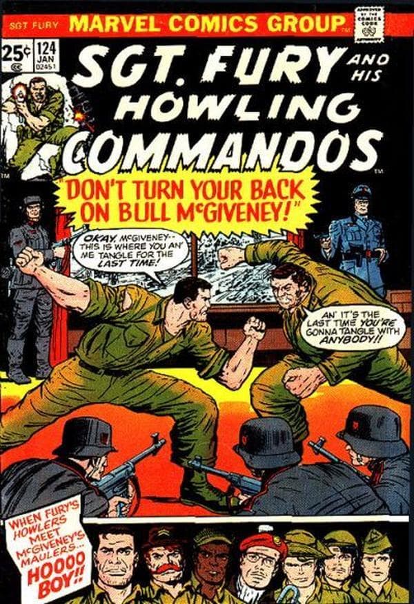 Sgt. Fury and His Howling Commandos #124 cover