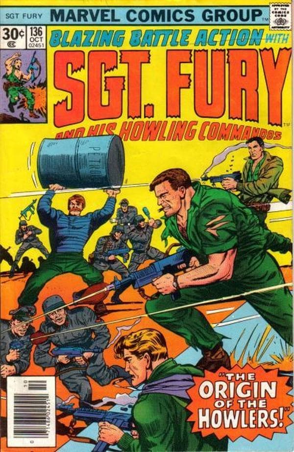 Sgt. Fury and His Howling Commandos #136 cover