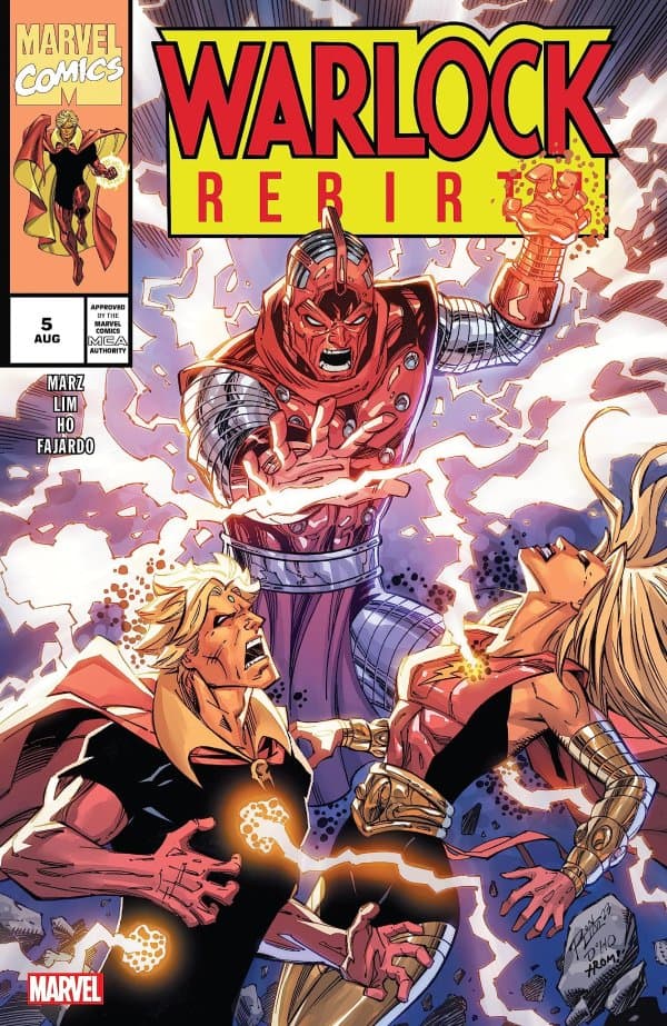 Warlock: Rebirth #5 cover