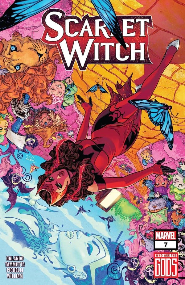 Scarlet Witch #7 cover