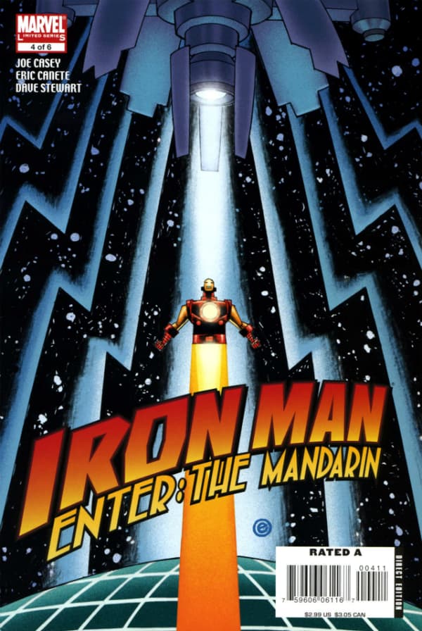 Iron Man: Enter The Mandarin #4 cover