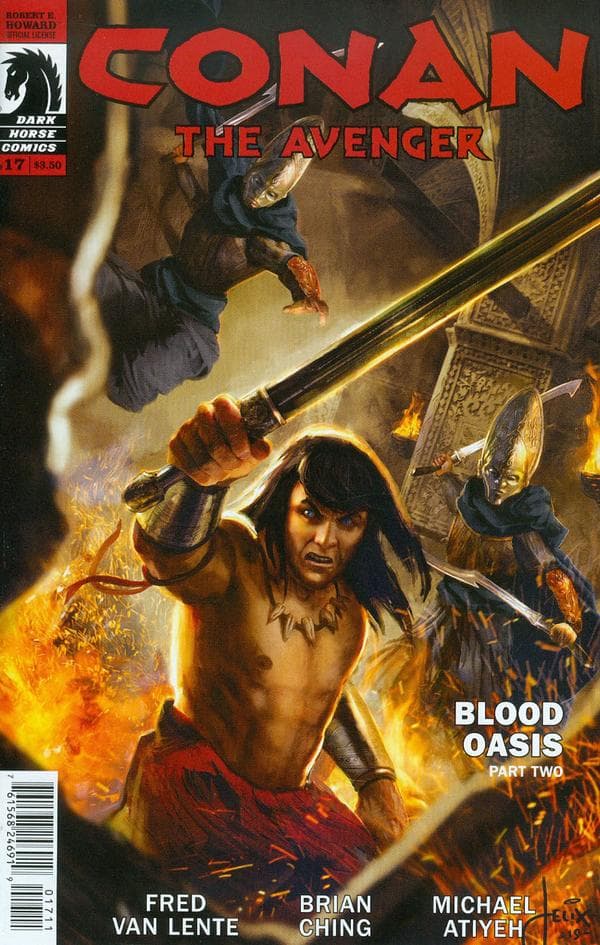 Conan the Avenger #17 cover