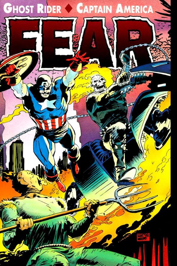 Ghost Rider/Captain America: Fear #1 cover