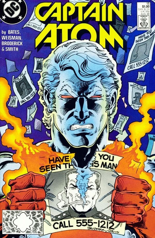 Captain Atom #18 cover