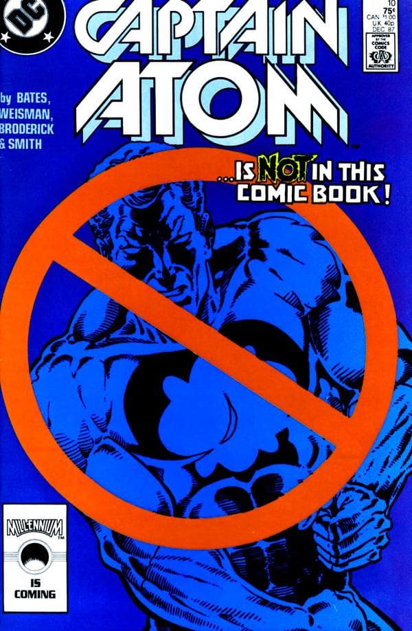 Captain Atom #10 cover