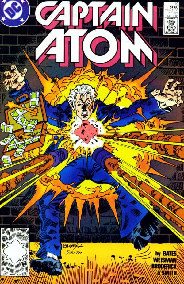 Captain Atom #19 cover