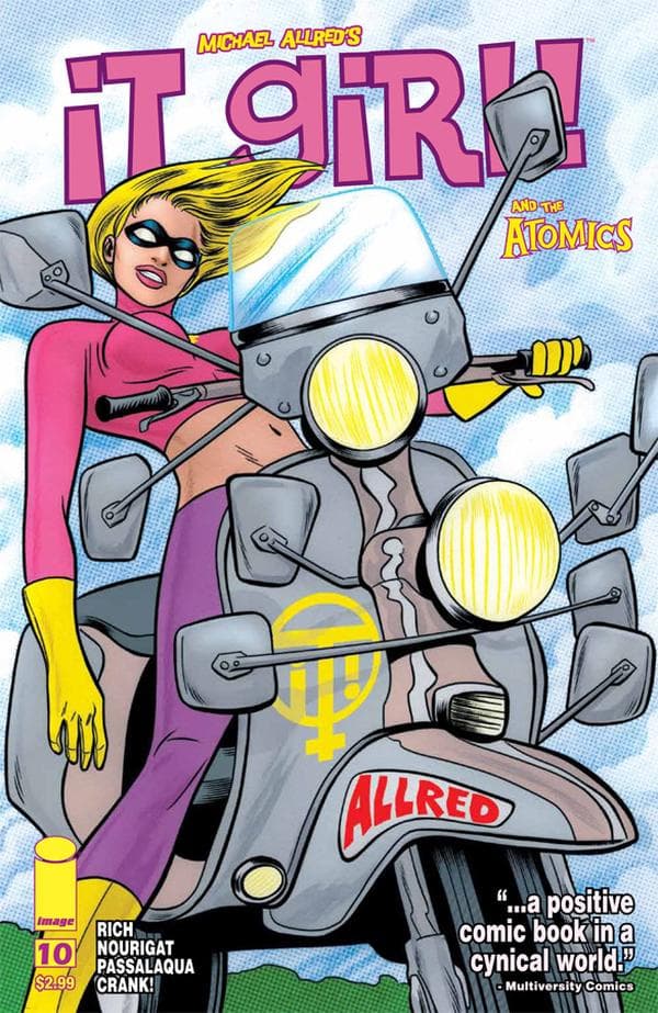 It Girl! and the Atomics #10 cover