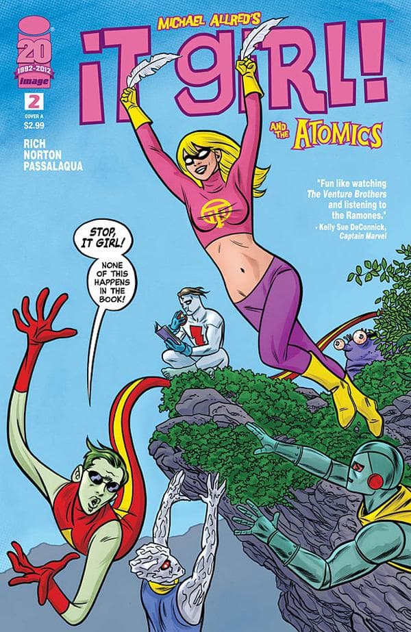 It Girl! and the Atomics #2 cover